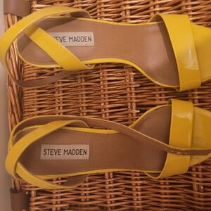 Steve Madden Yellow Women's Sandals